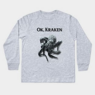 OK Kraken Kids Long Sleeve T-Shirt